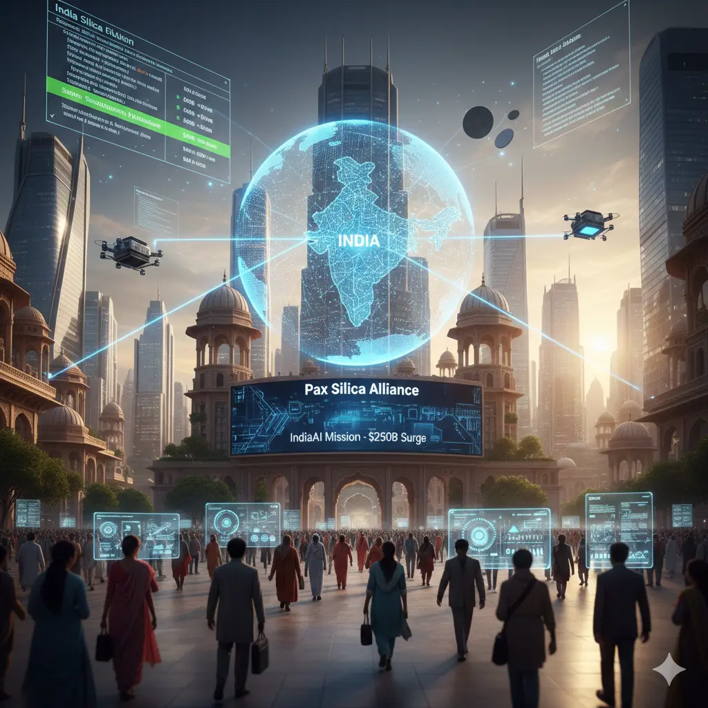 The Pax Silica Alliance: Decoding India’s $250B AI Surge and the New Global Silicon Order